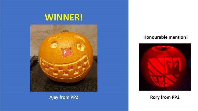 LoyolaPrepEssex's tweet photo. Well done Albert, Ajay, Jack A and Jude for winning the vegetable carving competition. We were very impressed with all the entries made. There are definitely some talented sculptors amongst our Loyola boys! https://t.co/eDwfXxUwBa