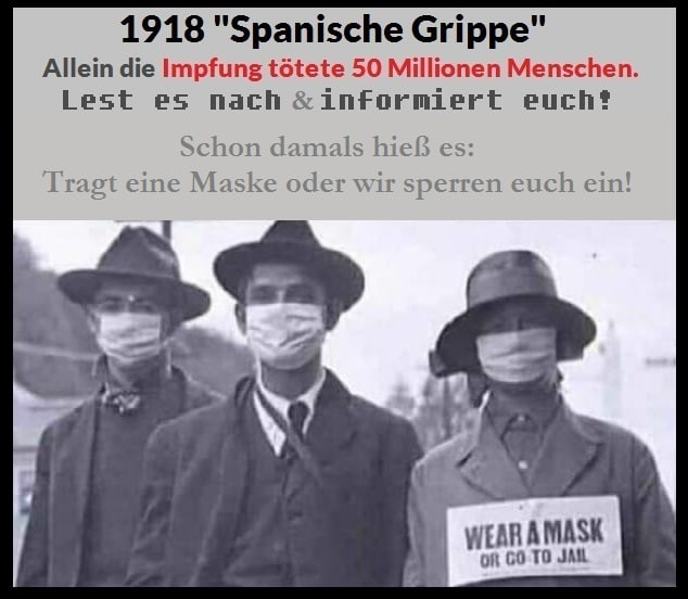 EEffektiv's tweet photo. "ES IST NUR EINE MASKE."

Keine Maske: kein Bus.
Keine Maske: keine Schule.
Keine Maske: keine Arbeit.
Keine Maske: kein Supermarkt.
Keine Maske: keine Reisen.
Keine Maske: kein Friseur, Kino, Konzert, Theater, Fußballstadion...

Ersetzt "Maske" mit "Impfung" ..... https://t.co/iMEZgAUkS2