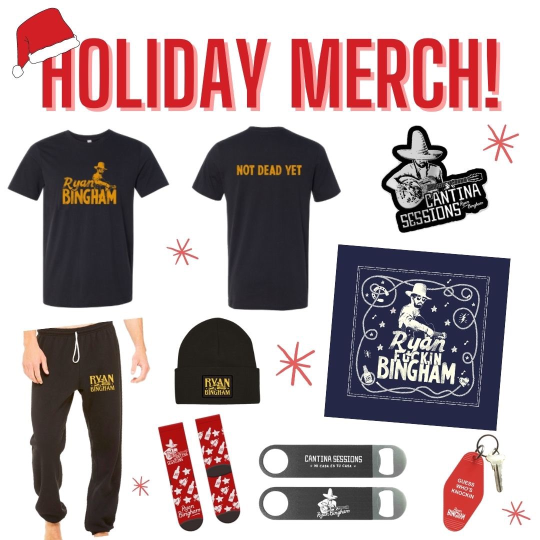 We’re ringing in the holiday season early cause... why not, it’s 2020! The webstore is stocked with lots of new stuff, so treat your loved-ones (or yourself 😜) to some new Bingham swag! Check it all out here: ryanbinghamstore.com