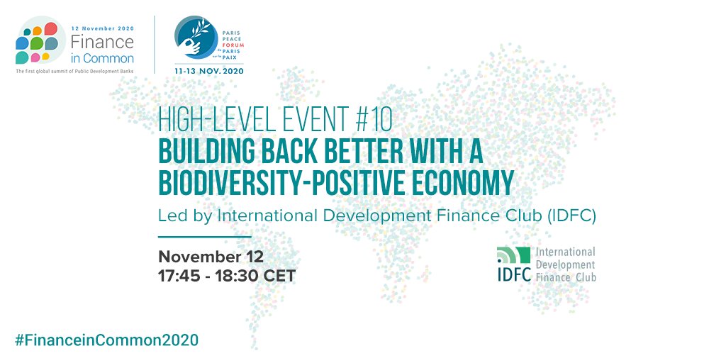  #HLE10 -  @IDFC_Network | Managing biodiversity and ecosystems for sustainability, resilience and wellbeingA call to link  #HumanDevelopment and  #planet preservation in a more practical and efficient manner, through long-term approachesLIVE 