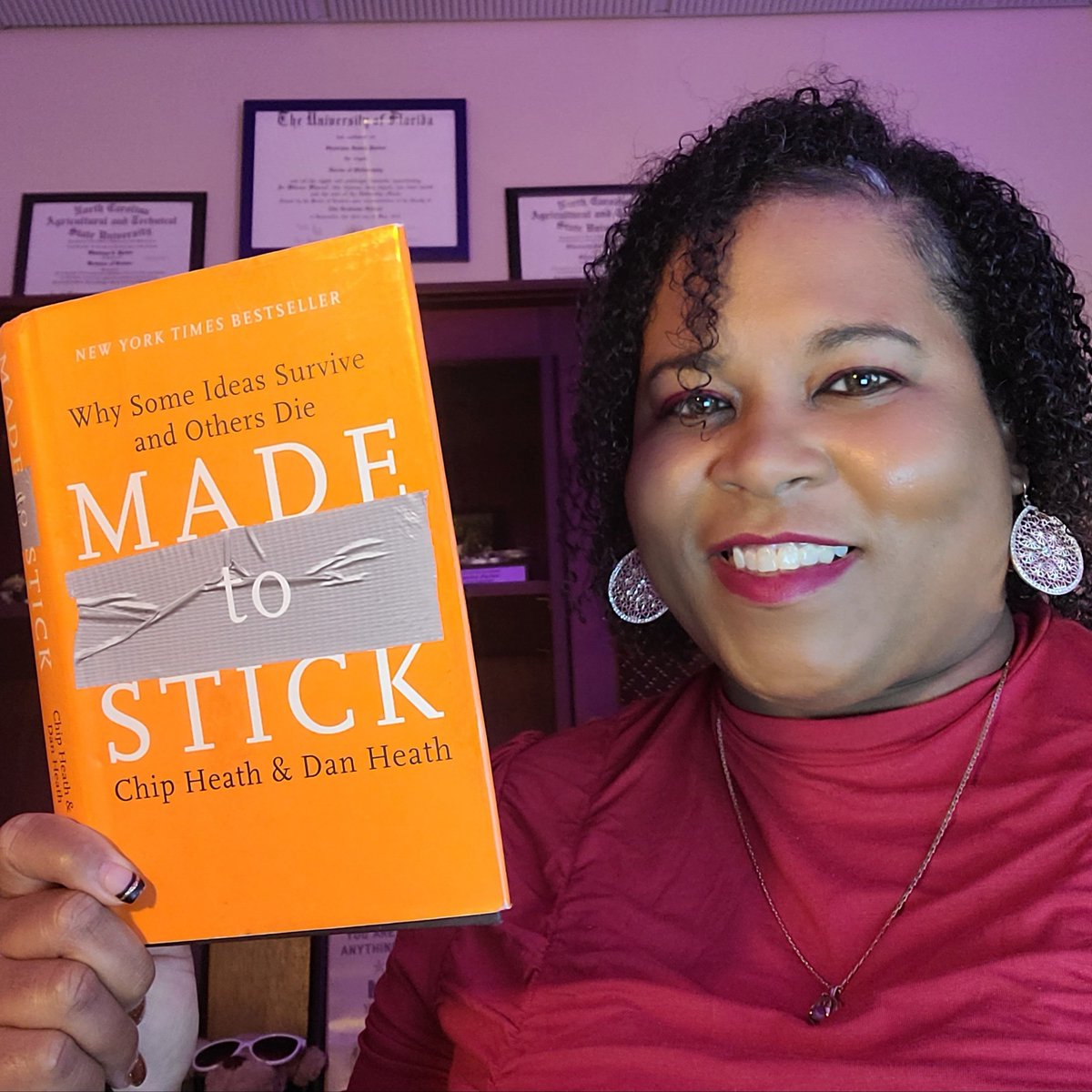 DrSJParker's tweet photo. Ideas stick when they're.... Simple, Unexpected, Concrete, Credible, Emotional Stories. π€π
#SUCCESS #MADEtoSTICK #DocWOODS #3rdTIMEreadingIT #VCExtension #SERVANTleader @VSU_AG https://t.co/ikOKovXKJW