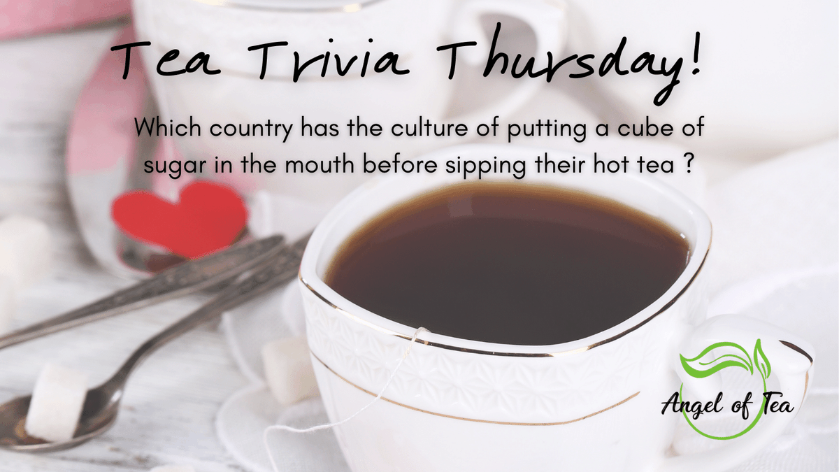 AngelofTea1's tweet photo. * Tea Trivia Thursday! *

#angeloftea #tea #organictea #organicteablends #looseleaftea #loosetea #tealovers #tealoversunite #tealoverforlife #transformationthursday
https://t.co/i1rGYqcRHL https://t.co/15MJrEzOQr