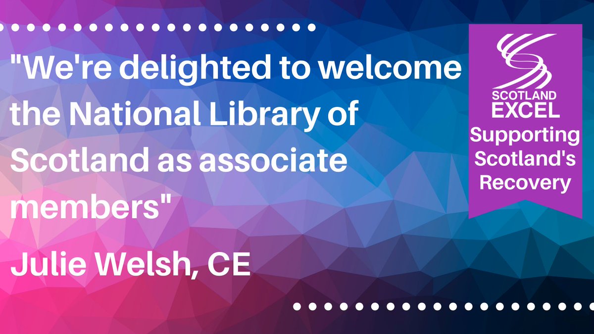 ScotlandExcel's tweet photo. A warm welcome to @natlibscot as Associate Members. They have access to over 70 frameworks incl #PPE #Food #Waste First Aid and more. Find out how your org can join https://t.co/gNrwshoQE6 #LetsBuildOnThis
Welcome to the Scotland Excel family! #TimetoExcel #PowerofProcurement https://t.co/OBuWZrzLnR