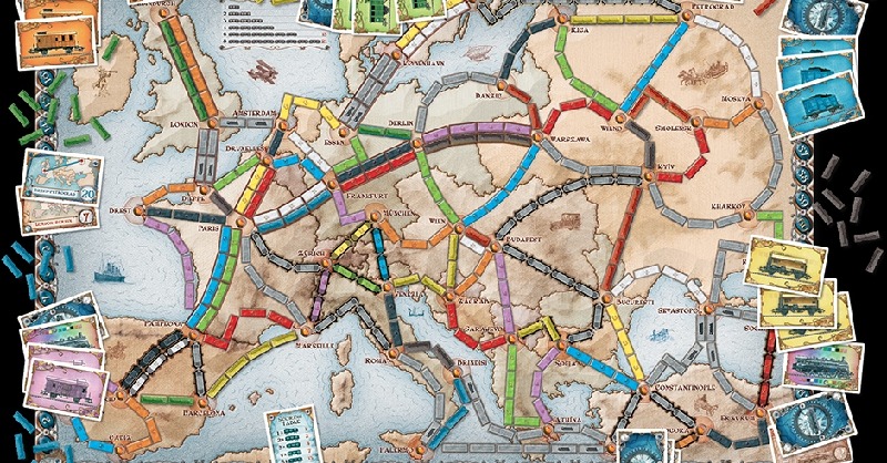 boardgameextras's tweet photo. Ticket to Ride Europe is back in stock, find this and more Ticket to Ride games at: https://t.co/V2gWROZGV1 https://t.co/u0KKlLLYqg