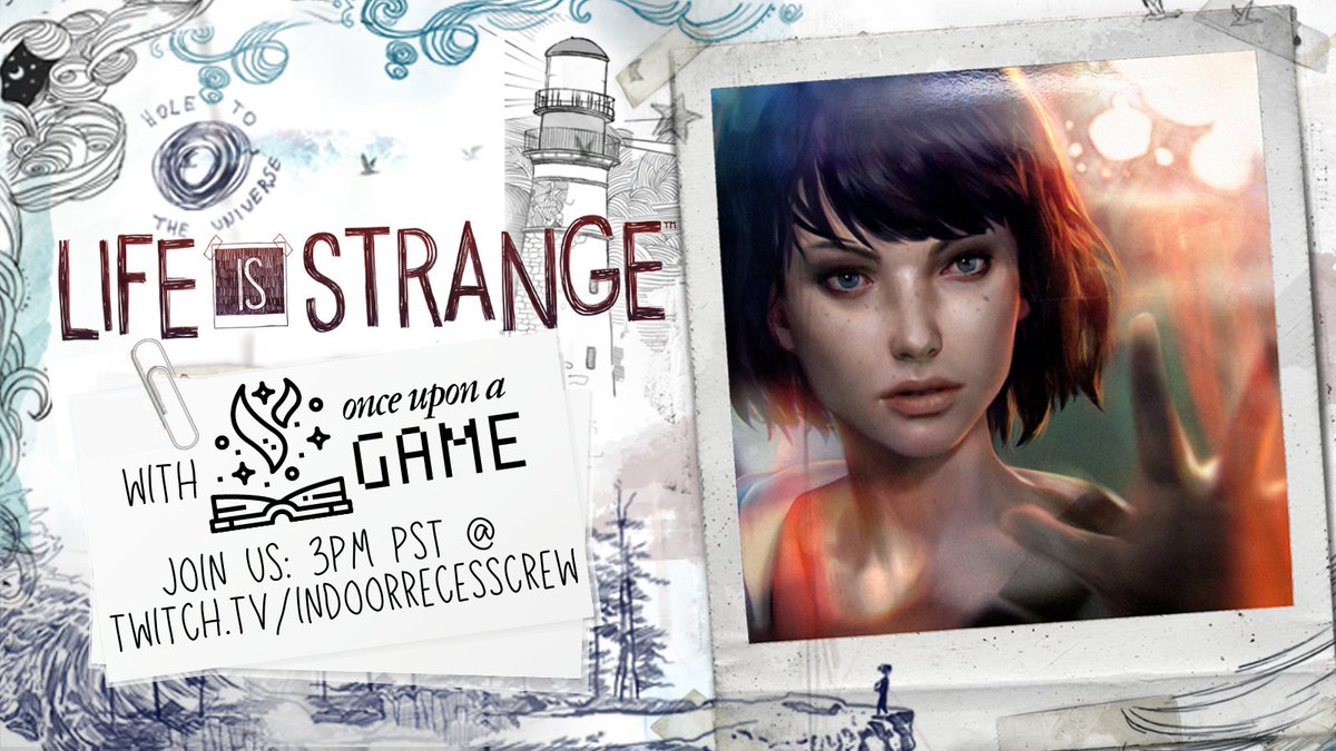 indoorrecesss's tweet photo. Wowser! @okkatiemae and @MahRudeBoi will be exploring the complexities of high school and time travel in #OnceUponAGame!
Join us at 6pm PST for @LifeIsStrange on https://t.co/NvwS4Ikxv9 or disappoint us and ruin our lives
Your call... https://t.co/7y5o3LT8PF