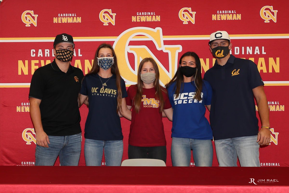 Congrats to our student athletes who signed Nat’l Letter of Intent yesterday. 
Shane Moran -Baseball, Cal State Long Beach,Abby Leighton-Golf UC Davis
Tori Holden-Soccer Claremont McKenna College, Calla Liu Soccer, UC Santa Barbara, Carson Crawford Baseball,UCBerkeley