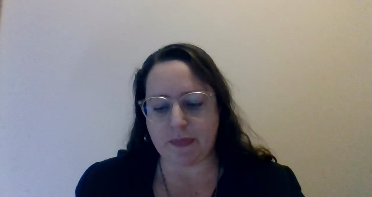 UN_CTED's tweet photo. At #CTC virtual briefing #BringTerroristsToJustice incl. effective use of military-collected evidence, @orlovskykate, Dir. @IBAHagueOffice recommended increased transparency, reporting on &amp; monitoring of domestic trials, incl. analysis of fair trial benchmarks &amp; a gender analysis https://t.co/HW18DEs63q