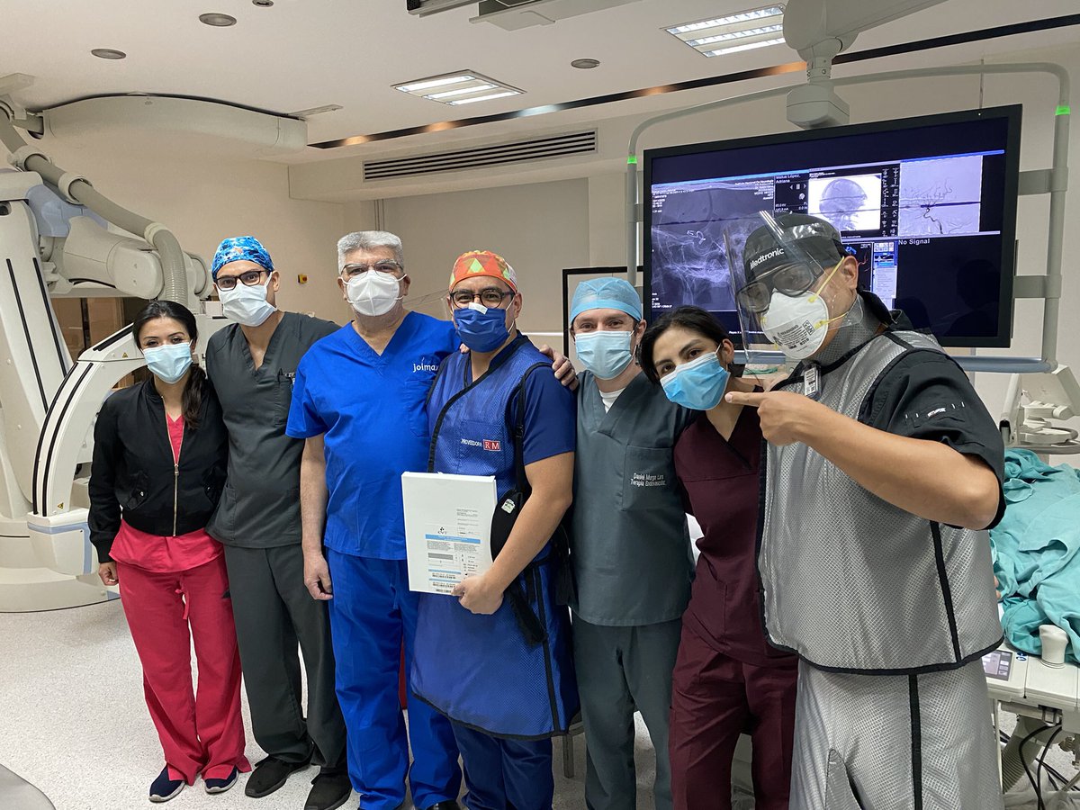 MontenegroAlfre's tweet photo. Iniciado con Pipeline Shield en @innnmvs #neuroradiology @Medtronic @MDTLATAM @NeuroVascGT @neuro_ir https://t.co/QdDu97n1il