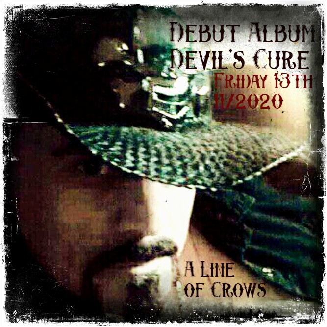alineofcrows's tweet image. Tomorrow we release our debut album Devil's Cure. We hope you will enjoy our songs. They have been a labour of love straight from the heart, in life as in art, these songs are our lived experience made flesh. #debutalbum #alineofcrows #darkcountry #countrygothic #americananoir