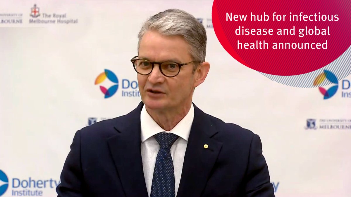 Very exciting to be receive <a href="/VicGovAu/">Victorian Government</a> investment to create a new hub for #InfectiousDiseases and global health in Melbourne Biomedical Precinct. 
"It represents a safeguard against #COVID-like threats and a much-needed economic driver," <a href="/CrabbBrendan/">Prof Brendan Crabb</a> said. burnet.edu.au/news/1331_aust…