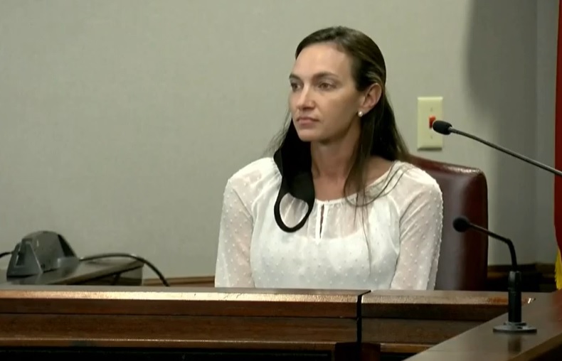 Ashlee Sawyer says Travis McMichael always wants to make people laugh; never known him to take the role of police officer upon himself. Yes, she talked to him after his arrest.  #AhmaudArbery  @wsbradio