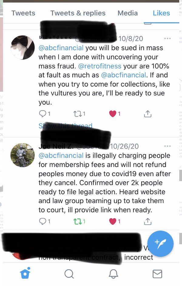 CancelGolds's tweet photo. How long until a class action lawsuit is filed against @abcfinancial and the gyms they manage (@GoldsGym, @retrofitness, etc.)?

Their members simply want to stop paying for a service that they cannot use during the pandemic.

Reach out to us to connect and share you stories. https://t.co/x5Ida44esv