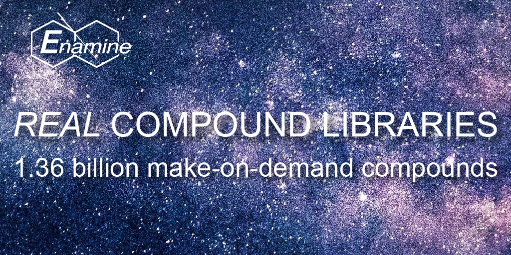 EnamineLtd's tweet photo. The REAL database of Enamine is one of the largest vendor libraries currently available, containing 1.36 billion make-on-demand compounds.Thank you @Dereklowe for mentioning the Enamine REAL compound set in @ScienceTM 

Discover more: 
https://t.co/Q4HxfsdWZS

#Enamine #enaminebb https://t.co/oF7jhFn8JX