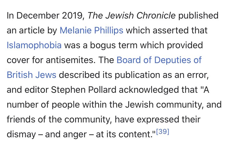 No 3 - continued - Jewish chronicle ordered to pay damages to several other people/organisations (Wikipedia)