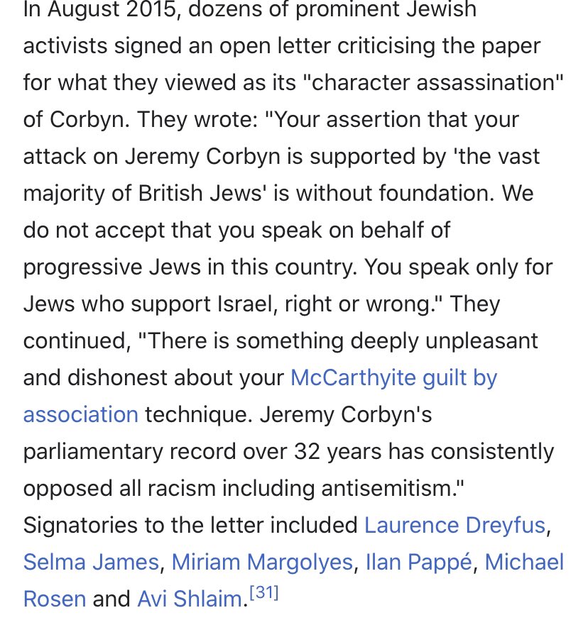 No 3 - continued - Jewish chronicle ordered to pay damages to several other people/organisations (Wikipedia)
