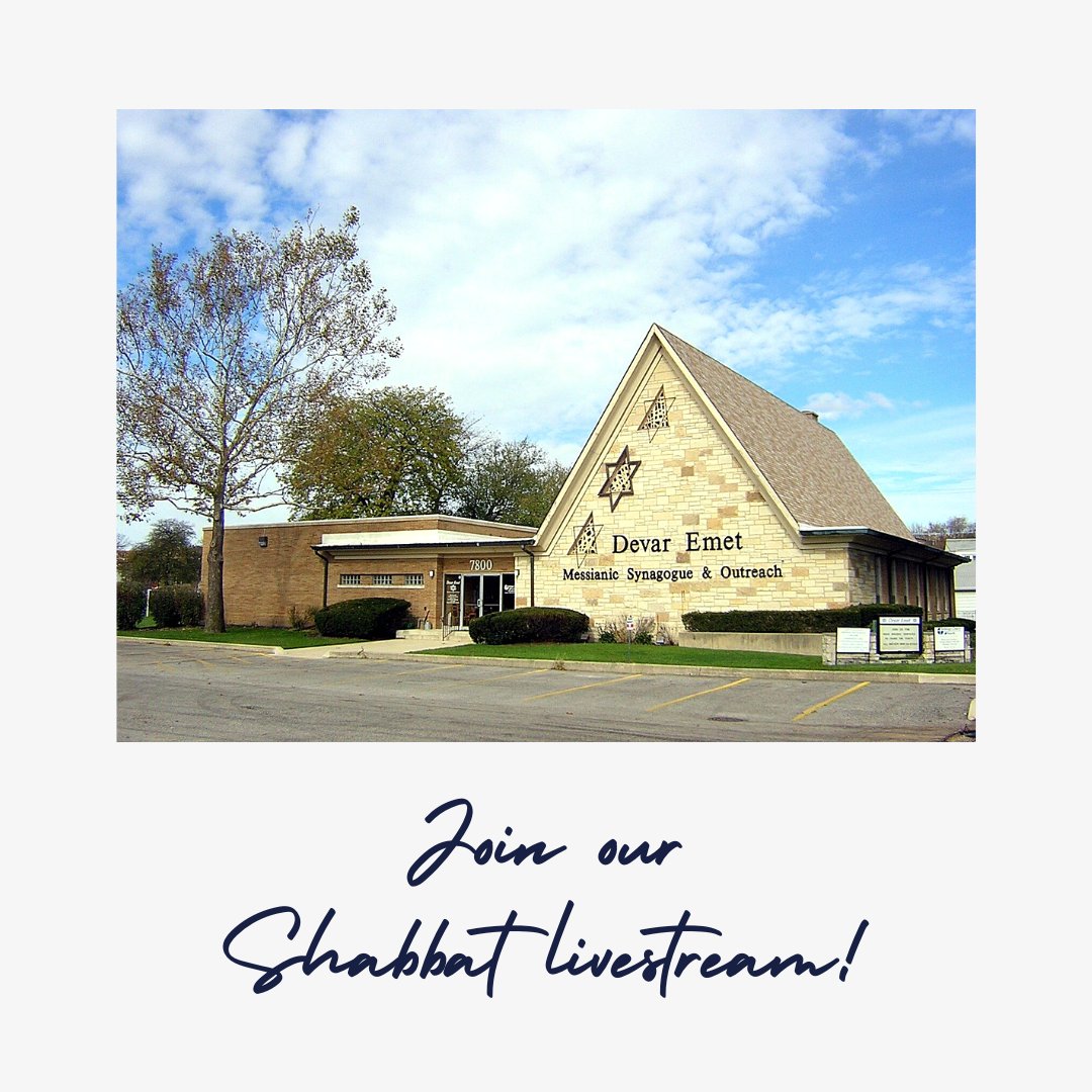 DevarEmet's tweet photo. Our services are on Saturday mornings from 10am Central Time. While the synagogue building is open to members and regular attendees, we encourage visitors to join us virtually through our Facebook livestream! https://t.co/PAiysG0N5o
