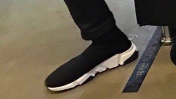 ygsmoon's tweet photo. yoongi has some long ass feet https://t.co/h1ITUE449o