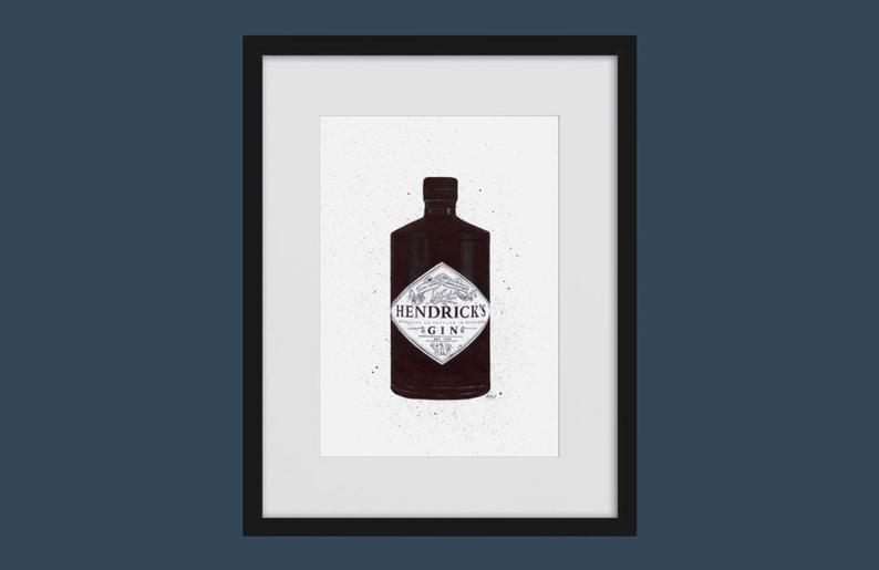 rbexart's tweet photo. Prints of some of my #gin #illustrations available @etsy including #HendricksGin and #PeakyBlinders inspired #ShelbyCompany gin.  https://t.co/RsvOGLjpvV https://t.co/LhGN7LWASb