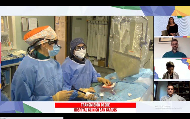 belcid7's tweet photo. Ejemplo de cómo abordar las lesiones coronarias severamente calcificadas con @NievesGonzalo1 en #CSCWeek @helenatmCARDIO @JorgPalazuelos @oriolrodriguez5 @beavaquerizo @CSC_interv @shci_sec @ShockwaveIVL @PCRonline https://t.co/BqopCmSj49