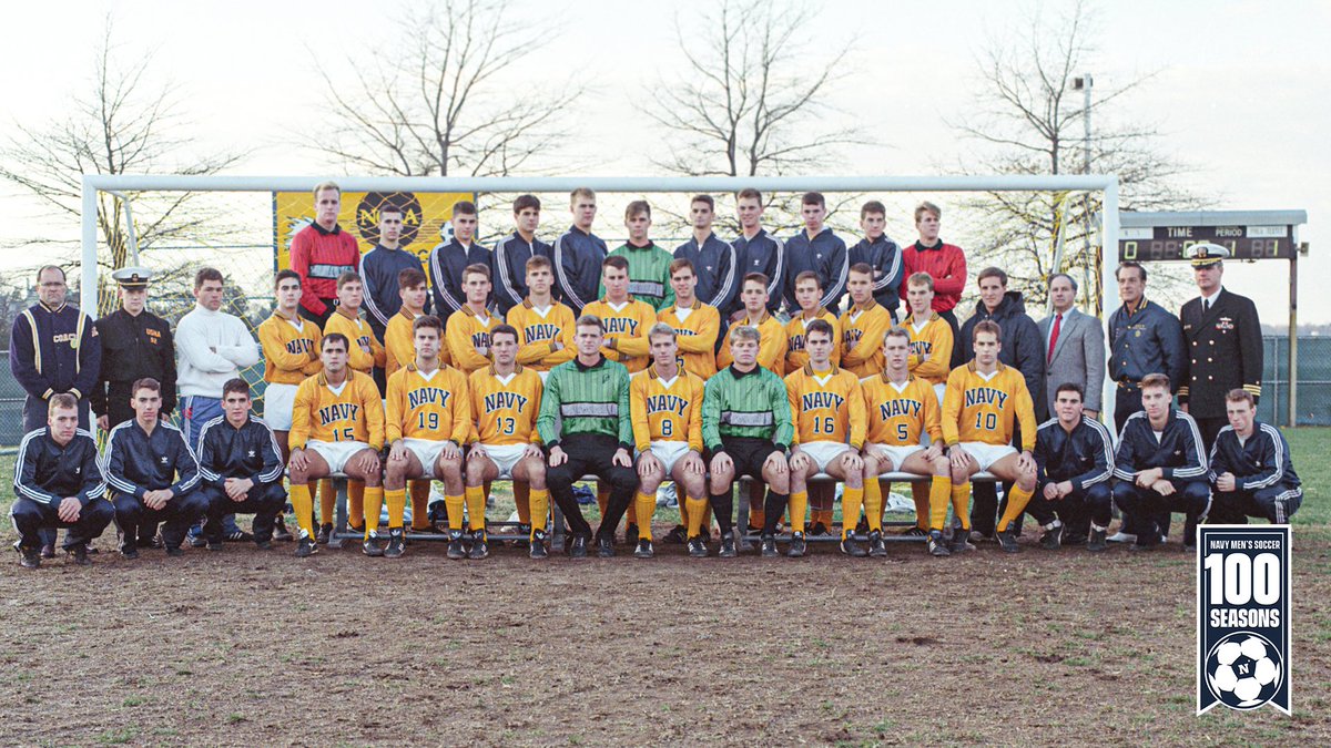 NavyMSoccer's tweet image. #TBT to our 1988 squad😤

Led by CAA Coach of the Year Greg Myers this group was one of the top teams in Navy history💪

#GoNavy | #NMS100