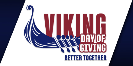 VCSU's tweet photo. Now is the time for our 24 hour Viking Day of Giving!

When Vikings come together, we can make a difference. All money raised will go towards VCSU scholarships.

Learn more: https://t.co/nvP9YV9rub
Donate: https://t.co/TW2b7XPwa6
#VCSUGives #VikingDayofGiving https://t.co/p7MIDNFktO