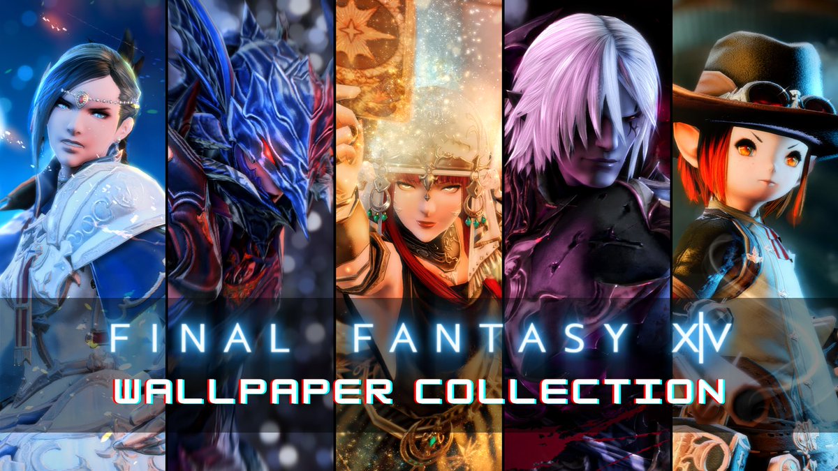 Ffxiv Shadowbringers Job Wallpaper Series Twitter