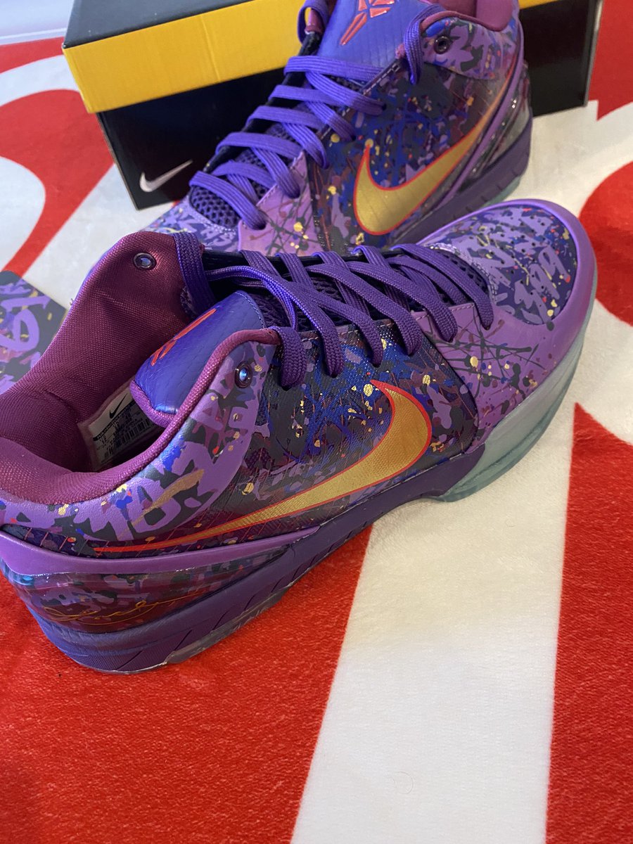 Overratedplug's tweet image. Nike Kobe 4 Prelude Finals MVP 🔥📦

#OverRated | Discount Available