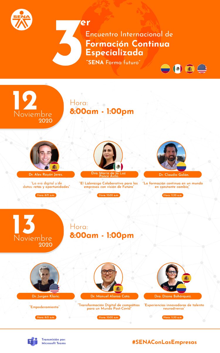 acoinpre's tweet photo. @acoinpre estará presente mañana 13 de noviembre en la segunda sesión del 3er Encuentro Internacional de Formación Continua Especializada del SENA. Excelentes conferencistas. @RusbyVargas @DiegoDorado31 #SENAconlasempresas #ACOINPRE https://t.co/dG3Bbc7mdh