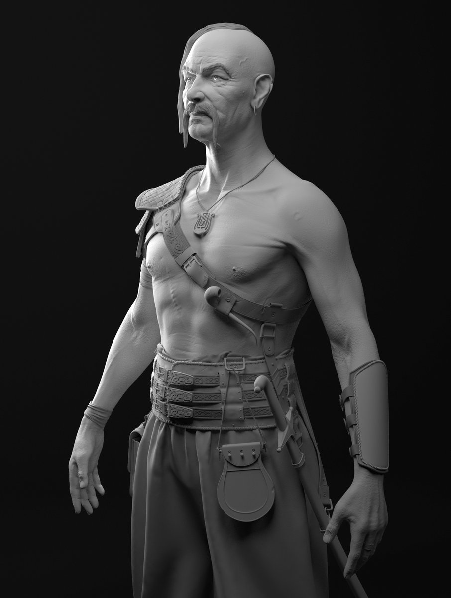 bochko_vlad's tweet photo. Work in progress

#digital3D #characterdesign
#cgi #charactermodeling #mari #arnold #zbrush #3dmodel #maya #cossack #ukraine #realistic #sculpting #modeling #sculpture #details #realtime #armor #lighting #artwork #3dcharacter #3d https://t.co/hwwJeGYKpv