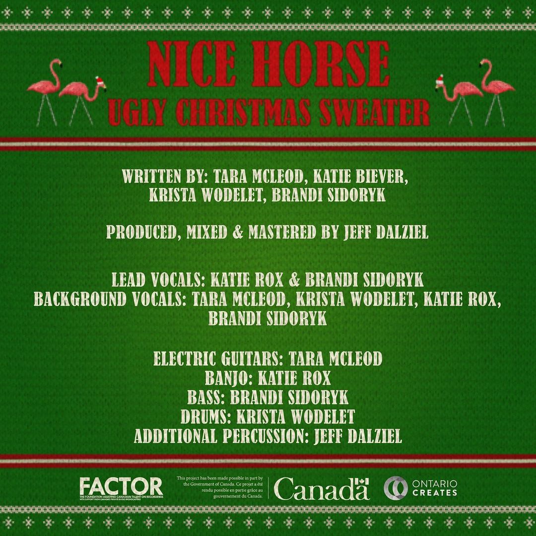 It’s here - the #holiday song you didn’t know you were waiting for! Our new single #UglyChristmasSweater is out now! Obviously the decorations are going up early because #2020 so we’ve got a song for you to dance to while you decorate🎄 Check it out at smarturl.it/uglyxmassweater !