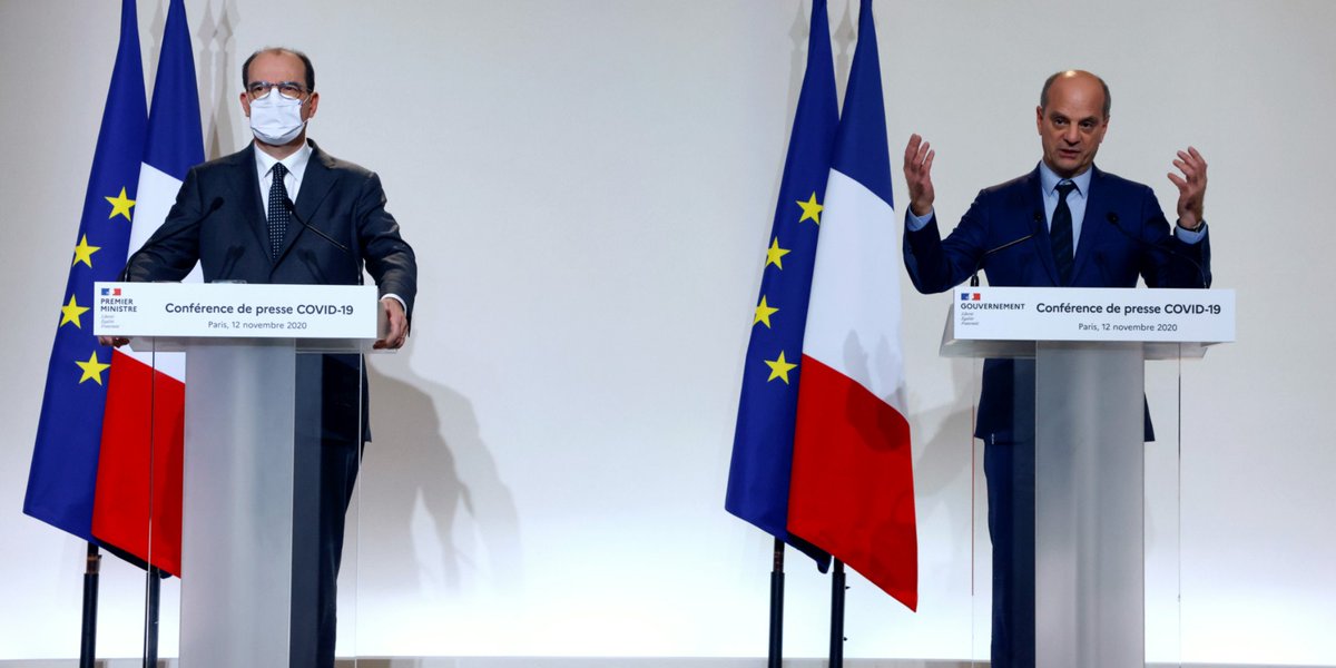 Conférence de presse de #JeanCastex | De manière INCROYABLE, durant son intervention le Ministre des Sports n'a pas prononcé le mot sport. Il en ressort qu'une réouverture des clubs associatifs sera au mieux possible à la rentrée de Janvier dans des conditions inconnues.