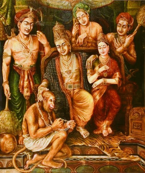The Ramayana gives great insight to the period or Yuga that Lord Rama lived in. People’s righteousness, moral and ethical standards were of a very high order then. It gives a beautiful description of  #RamRajya, where peace, prosperity and tranquility reigned.