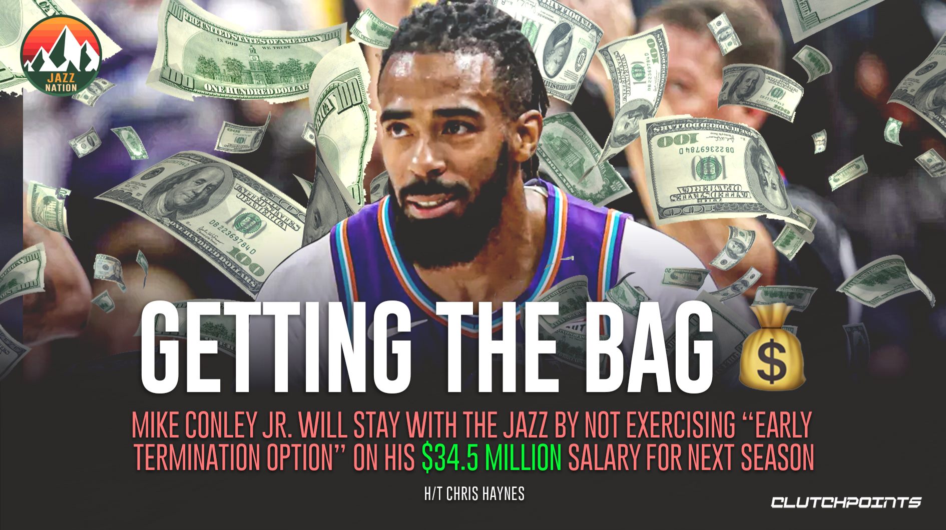 Jazz Nation on Twitter: "Mike Conley is here to stay, Jazz Nation ðâ¦ "