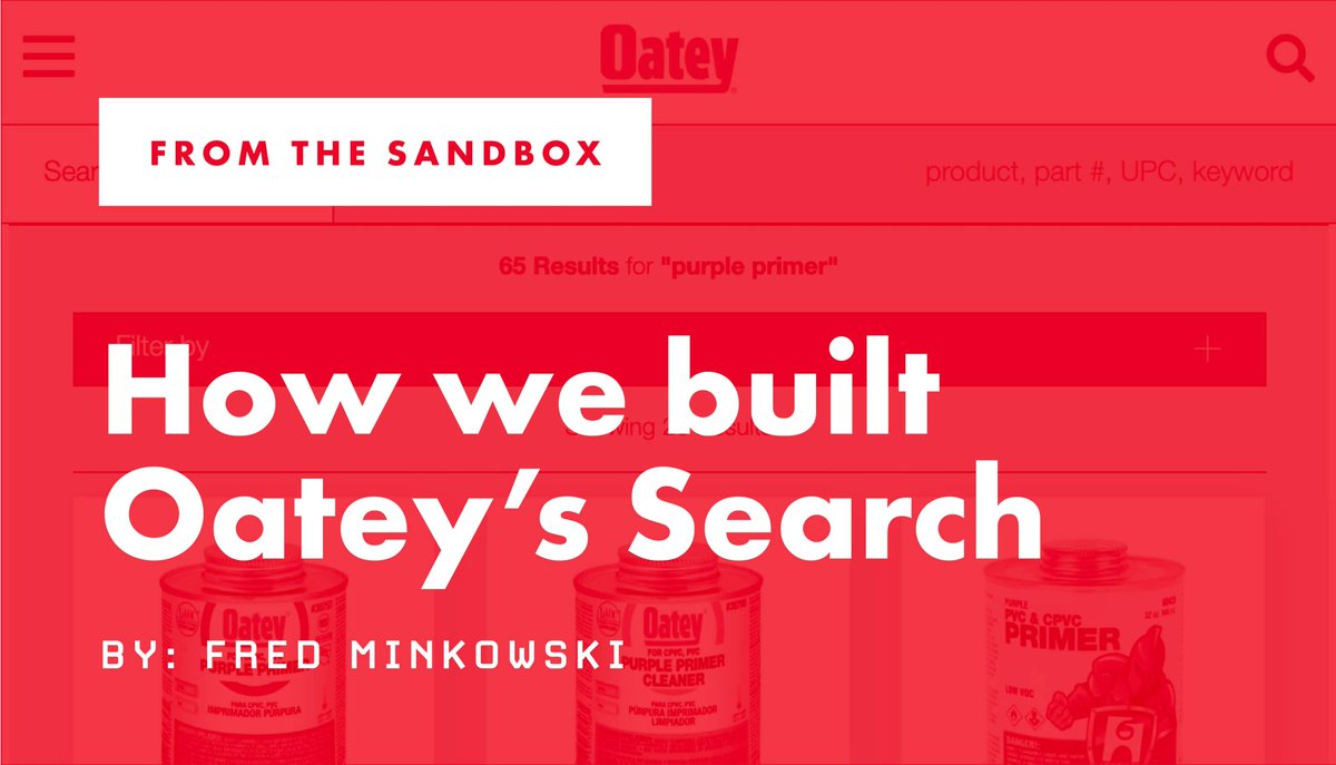 RecessCreative's tweet photo. Pop-Quiz: What do math and search functionality have in common? More than you think! Learn how we built a robust search engine for the @Oatey_Co's website: https://t.co/iuoRDjySid
#RecessCreative #WebDevelopment #CLE https://t.co/bDHYXV9KvD