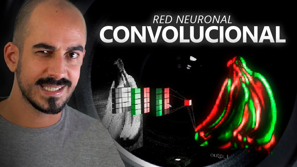 DotCSV's tweet photo. 🔥🔥  NUEVO VÍDEO! 🔥🔥

Las REDES NEURONALES que dieron ojos a la IA. Las REDES que iniciaron toda una revolución. Hoy toca...

🤖LA RED NEURONAL CONVOLUCIONAL 👁‍🗨

¿¡Pero por qué he tardado tanto tiempo en hablar de ESTO!?

✅ LINK: https://t.co/Qj0djn781l

Dadle amor y RT! 💘🔄 https://t.co/rNgptE5ihL