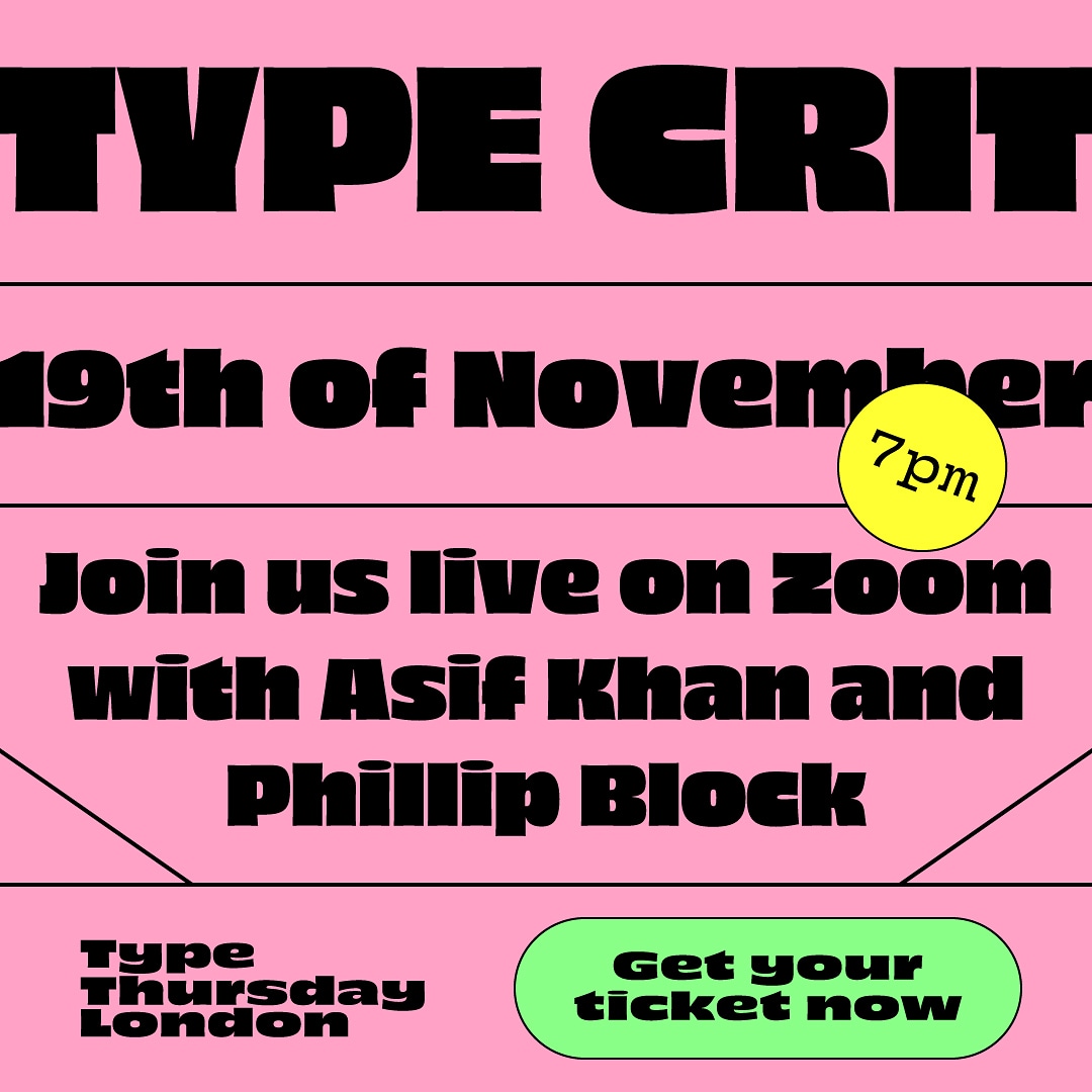 Announcing our final type crit of 2020!