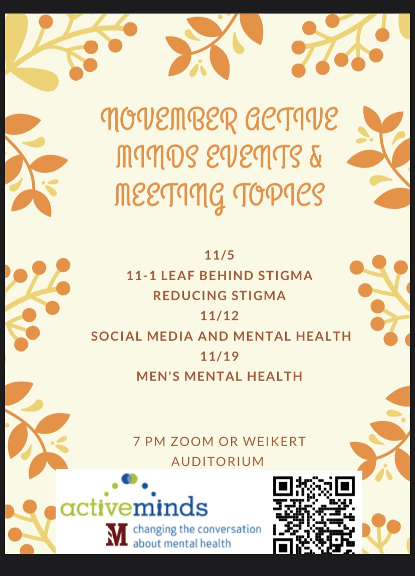 MsideActiveMind's tweet photo. Join us in Buck’s tonight at 7pm for some trivia! Hope to see you there. It’s a great day to be a Mustang mental health advocate! #msideproud https://t.co/5RrBg0twDq