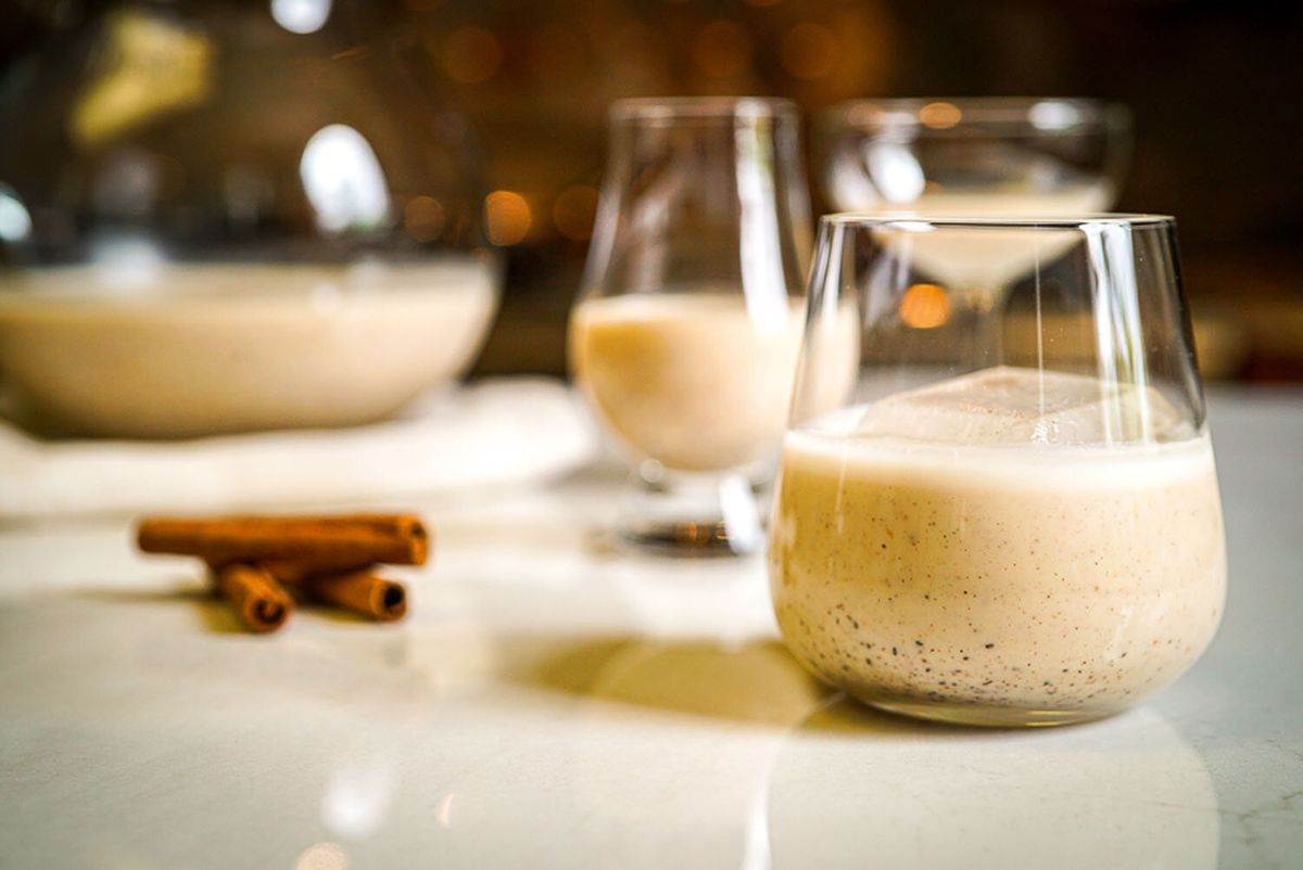 “It’s a good dessert drink,” said Kimberly Jean-Pierre, who shared her family’s Haitian holiday recipe for Krema with us. “You take your time when you drink it, and you can have it with a good cake.” islandandspice.com/food/haiti-kre…