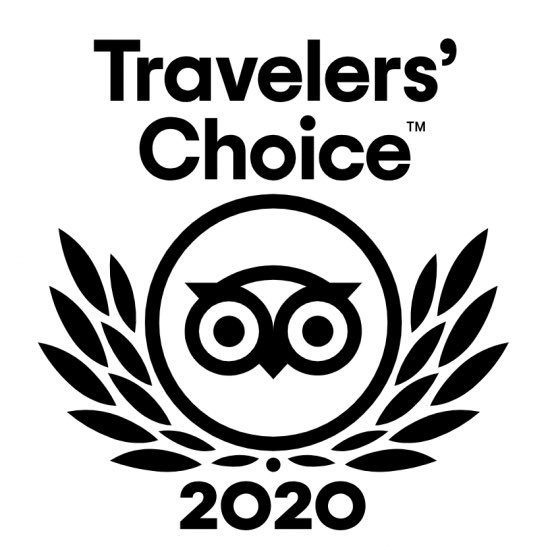 Hemos sido reconocidos con el premio Travellers’ Choice 2020 de <a href="/TripAdvisor/">Tripadvisor</a> gracias a las opiniones de nuestros visitantes.
Agradecidos por el reconocimiento al trabajo por ofrecer una experiencia de calidad.
