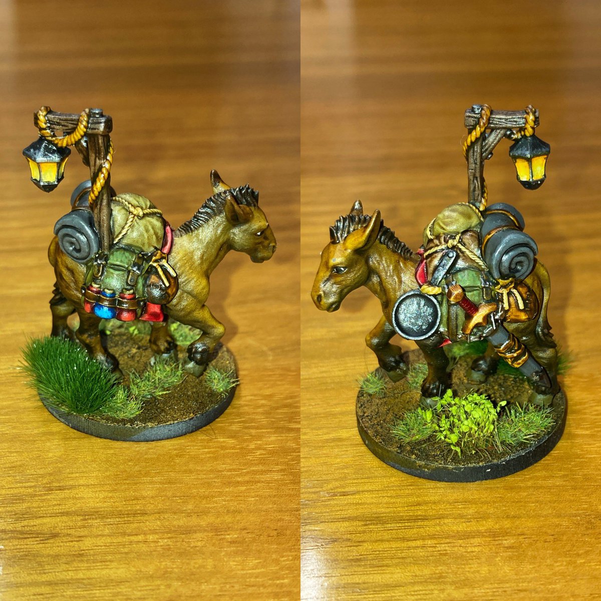 Beast of burden.
Because every party needs someone to carry the loot.
#DnD #dndminiatures #miniaturepainting #quickanddirty