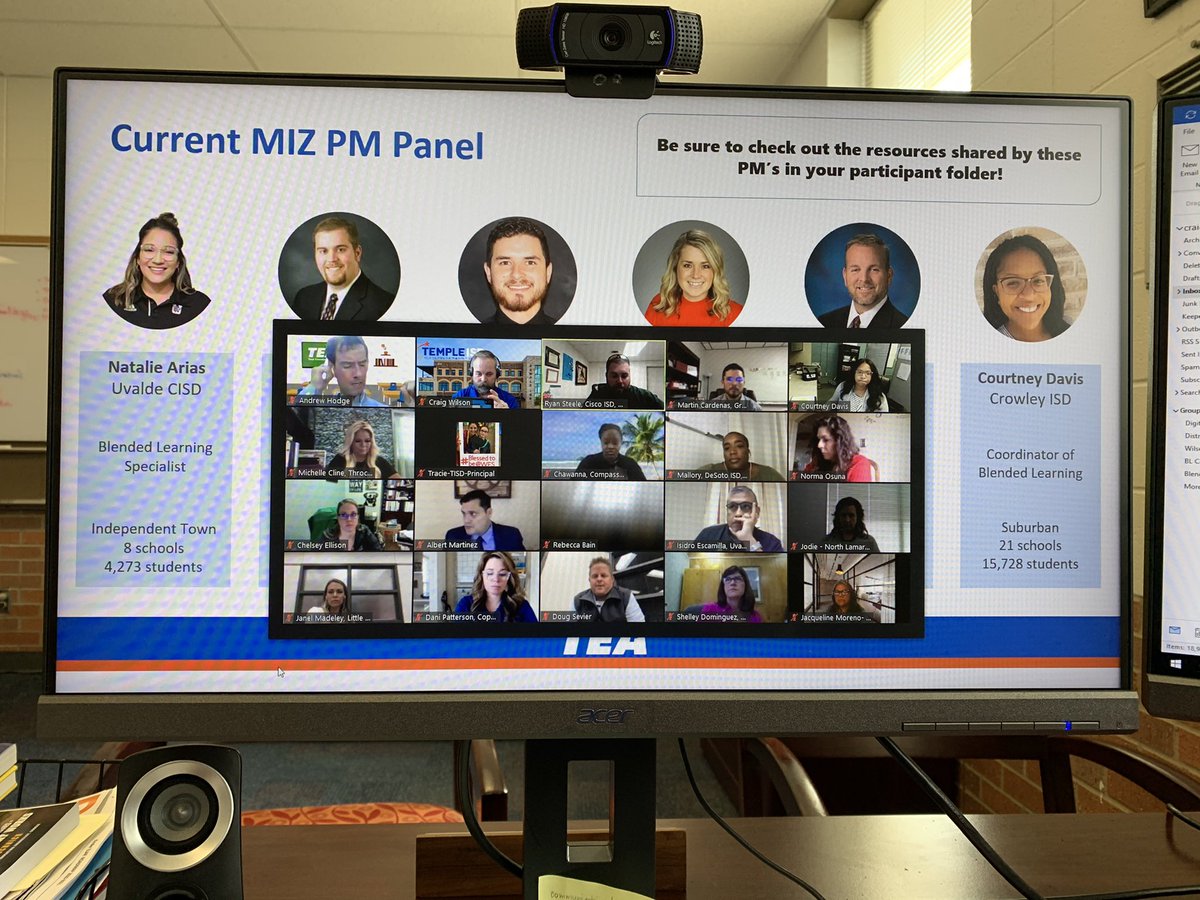 DigitalTISD's tweet photo. Proud to represent Temple in a panel at the kickoff for the  @teainfo Blended Learning Grant Program. Great stuff happening! #TISDBlends #TempleISDProud @OttTempleISD @adamslisa97 @DrBethGin @RenotaRogers https://t.co/SdxA5BHb9s