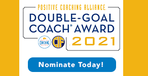 CIFState's tweet photo. 👉DEADLINE 11/30/20 

Do you know a remarkable coach who strives to win while also pursuing the more important goal of teaching life lessons through sports? Nominate them for @PositiveCoachUS Double-Goal Coach® Award!

Nominations run through 11/30/20 👉https://t.co/zauXEGjHSD https://t.co/wlmt6o8UPy
