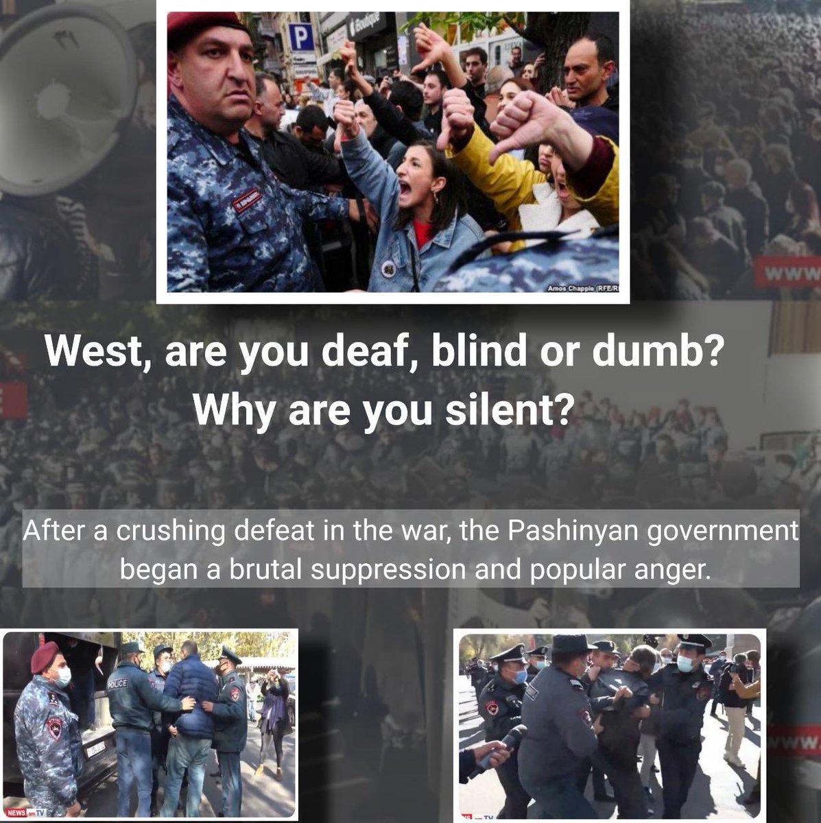 gasnvg06's tweet photo. @NikolPashinyan @hrw @amnesty @freedomhouse
#Armenia https://t.co/Qo6k7oWdZv