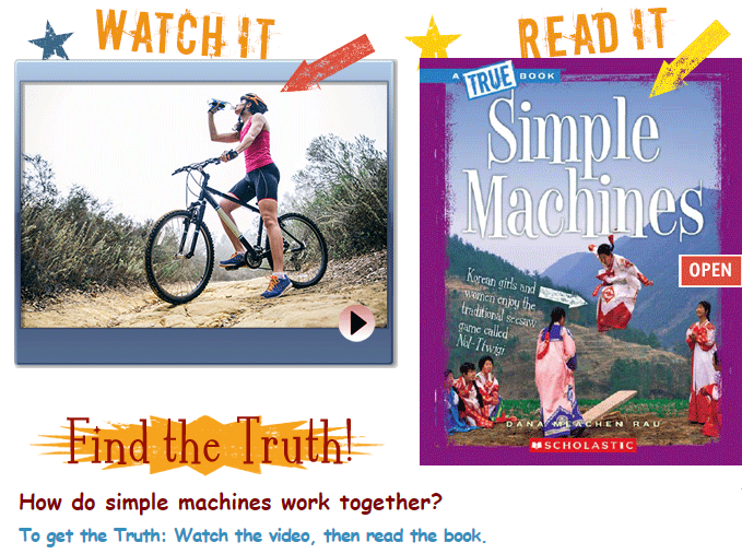 PowerLibrary's tweet photo. True or false - Your teeth are simple machines? Find the answer with this #ebook and #video about simple machines in TrueFLIX! https://t.co/X0Hk7RRXO7 #simplemachines #machines #science #literacy #read #reading #libraries #trueflix #powerlibrary https://t.co/t7SNoBa1FK