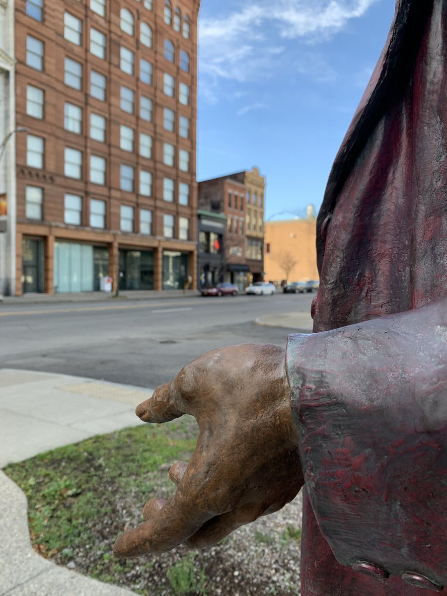 One immediate connection to the mural on State Street, named “I Am Speaking,” is that the wall is steps from where Corinthian Hall stood and where in 1852 Frederick Douglass delivered one of his most famous speeches, “What to the Slave Is the Fourth of July?”