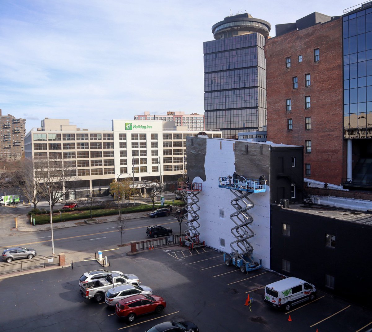 Location matters, and there’s significance with my this spot for the John Lewis mural was sought after.