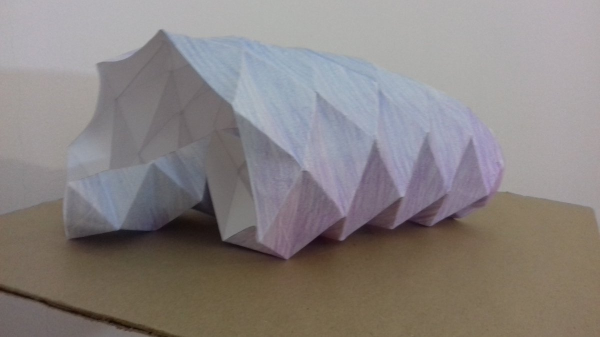 archbyalis's tweet photo. #Entrega  #OrigamiArquitectonico #Maqueta #MedidaHojaDe40x40cm #SeccionC2020C #TecnicasDeRepresentacion #rjmc2020c @notiuru @arquitecturauru @cardonarichard  #AlisCastellanos https://t.co/g0rLhHHQyR