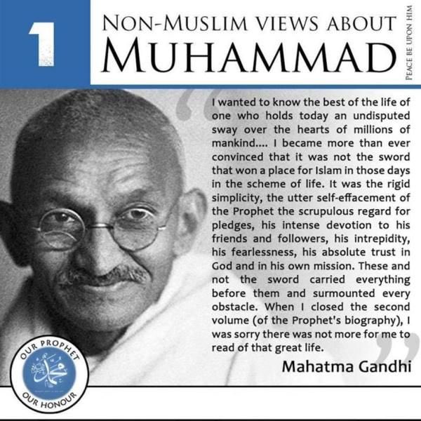 Fact#13
Mohammed(peace be upon him) was the last messenger of God(Allah) to all humanity. He was human being like all of us. Muslims neither worship Mohammed nor pray through him.

#ProphetMuhammad4All 
#25Facts_about_Islam
#IslamophobiaAgainstHumanity