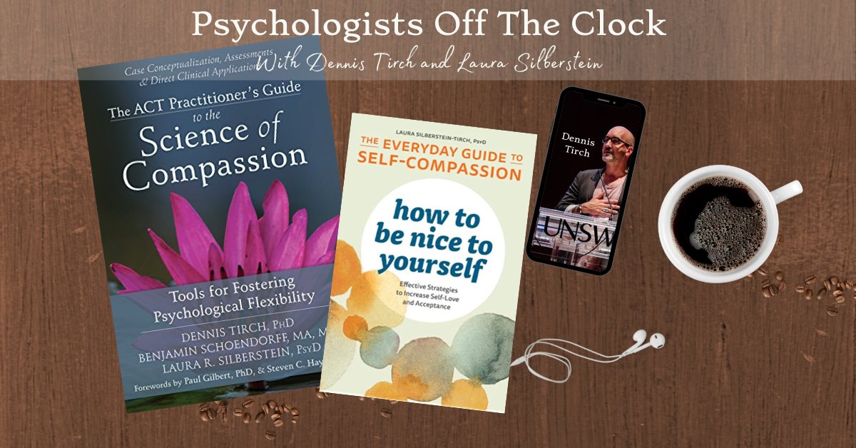 OTC_Psych's tweet photo. We are thrilled to have @DennisTirchPhD  and @SilbersteinPsyD on the show this week! Listen with us as we explore how to build more compassionate minds and heal what divides us. 
https://t.co/D1NApEXW3C https://t.co/glgmlfGol7