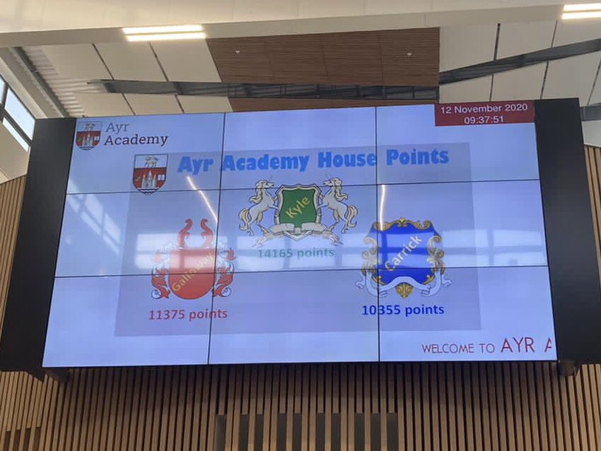 Ayr_Academy2016's tweet photo. House running totals could all change tomorrow!! Remember to bring in your FOOD DONATIONS - House Captains will meet you at the door in the morning to relieve you of them all! And dress down day in House Colours too 😊 #community #respect #compassion #believeachieve https://t.co/7vRlHXAyqi